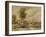 The Hayfield, C.1897-David Cox-Framed Giclee Print