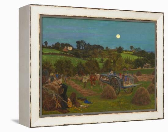 The Hayfield-Ford Madox Brown-Framed Premier Image Canvas