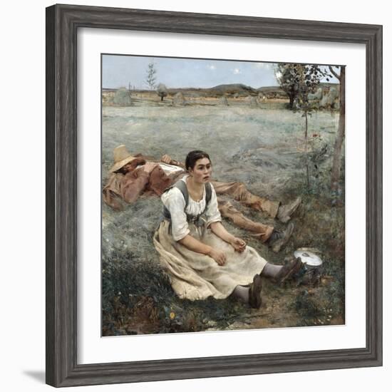 The Haymakers, 1880-Jules Bastien-Lepage-Framed Giclee Print