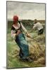 The Haymakers, 1888 (Oil on Canvas)-Julien Dupre-Mounted Giclee Print