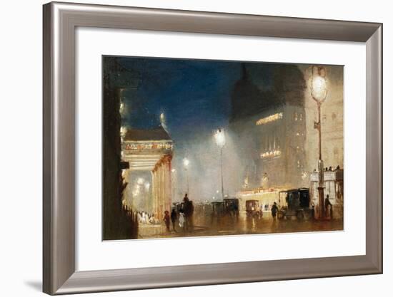 The Haymarket, London-George Hyde-Pownall-Framed Giclee Print