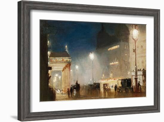 The Haymarket, London-George Hyde-Pownall-Framed Giclee Print