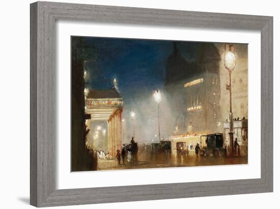 The Haymarket, London-George Hyde-Pownall-Framed Giclee Print