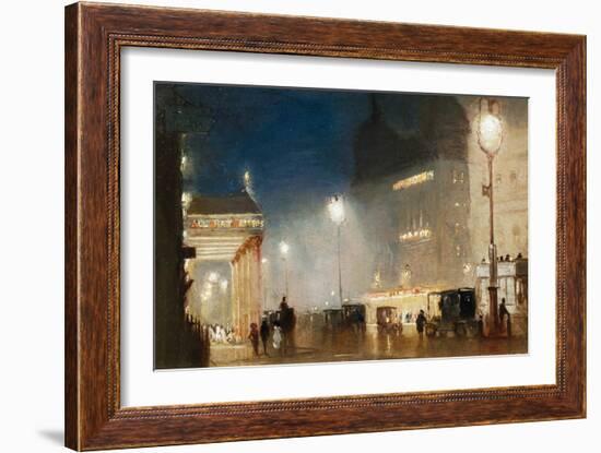 The Haymarket, London-George Hyde-Pownall-Framed Giclee Print