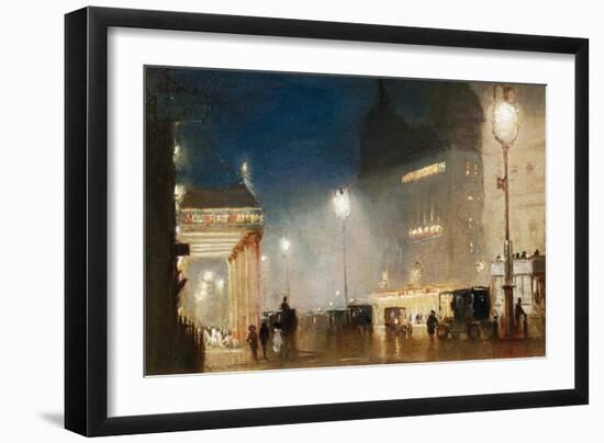 The Haymarket, London-George Hyde-Pownall-Framed Giclee Print