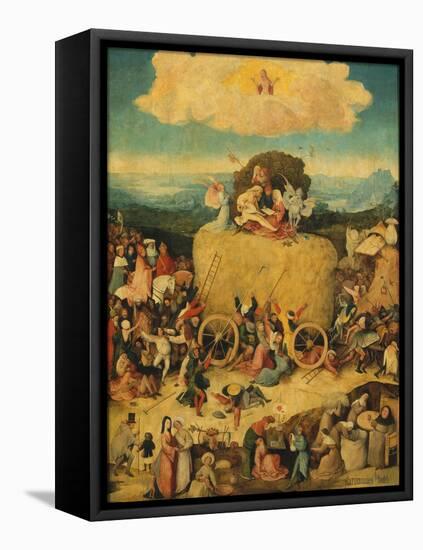 The Haywain (Triptyc) Central Panel, C. 1516-Hieronymus Bosch-Framed Premier Image Canvas