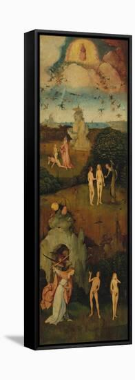 The Haywain (Triptyc) Left Panel, C. 1516-Hieronymus Bosch-Framed Premier Image Canvas