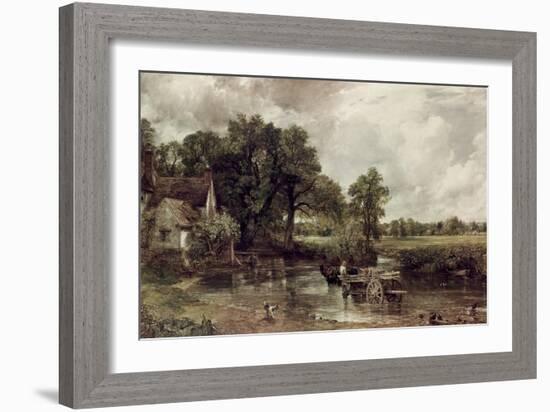 The Haywain-John Constable-Framed Giclee Print