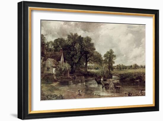 The Haywain-John Constable-Framed Giclee Print