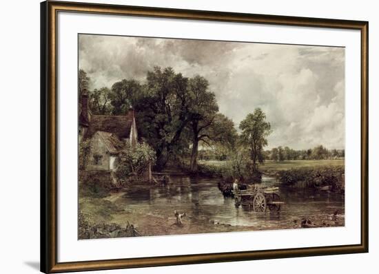 The Haywain-John Constable-Framed Giclee Print