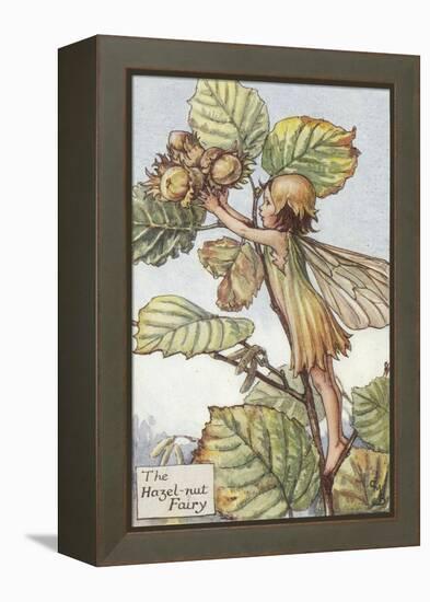 The Hazelnut Fairy-Vision Studio-Framed Stretched Canvas