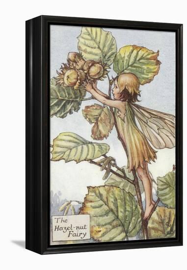 The Hazelnut Fairy-Vision Studio-Framed Stretched Canvas