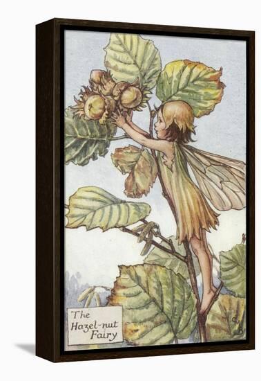 The Hazelnut Fairy-Vision Studio-Framed Stretched Canvas