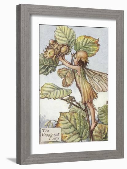 The Hazelnut Fairy-Vision Studio-Framed Art Print