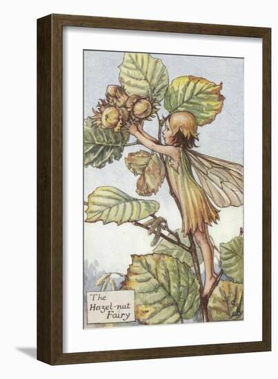 The Hazelnut Fairy-Vision Studio-Framed Art Print