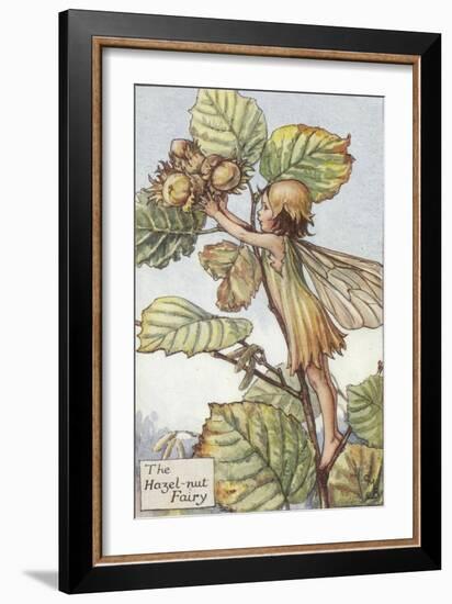 The Hazelnut Fairy-Vision Studio-Framed Art Print