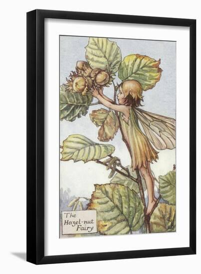 The Hazelnut Fairy-Vision Studio-Framed Art Print