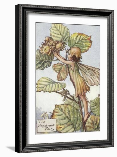 The Hazelnut Fairy-Vision Studio-Framed Art Print