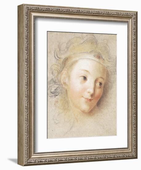 The Head of a Boy-Antoine Coypel-Framed Giclee Print