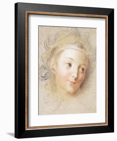 The Head of a Boy-Antoine Coypel-Framed Giclee Print