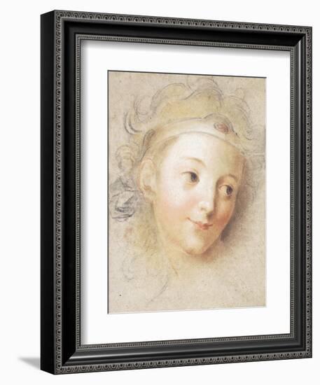 The Head of a Boy-Antoine Coypel-Framed Giclee Print