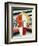 The Head of a Peasant, 1928-30-Kasimir Malevich-Framed Giclee Print