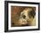 The Head Of A Whippet-Edwin Landseer-Framed Giclee Print