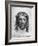 The Head of Christ, 1735-Claude Mellan-Framed Giclee Print