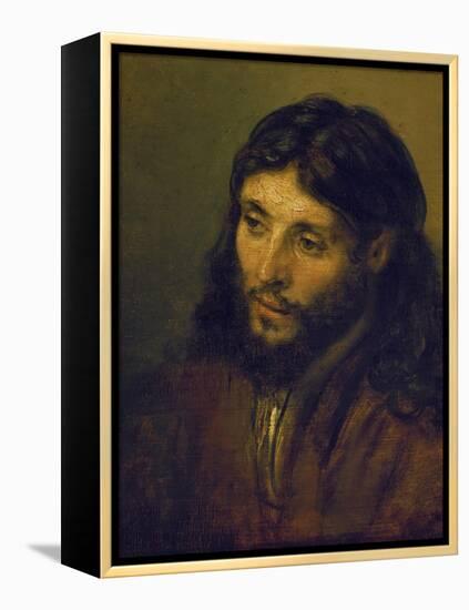 The Head of Christ-Rembrandt van Rijn-Framed Premier Image Canvas