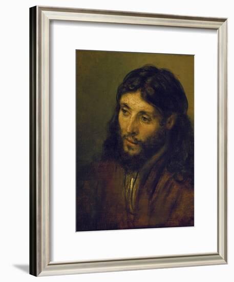 The Head of Christ-Rembrandt van Rijn-Framed Giclee Print