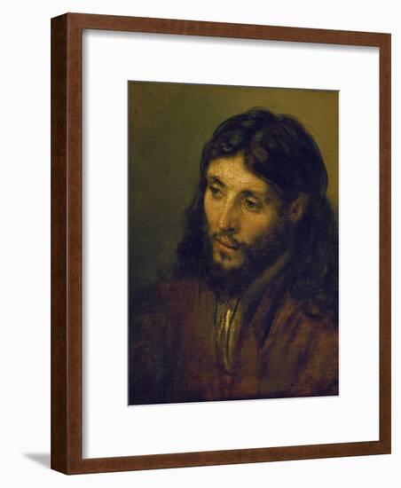 The Head of Christ-Rembrandt van Rijn-Framed Giclee Print