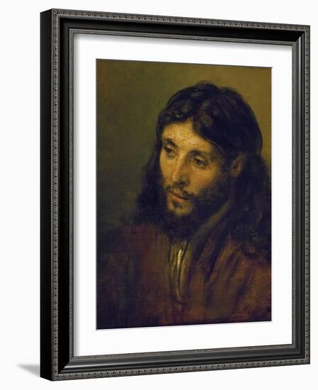 The Head of Christ-Rembrandt van Rijn-Framed Giclee Print