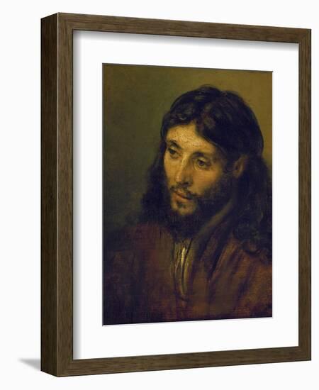 The Head of Christ-Rembrandt van Rijn-Framed Giclee Print