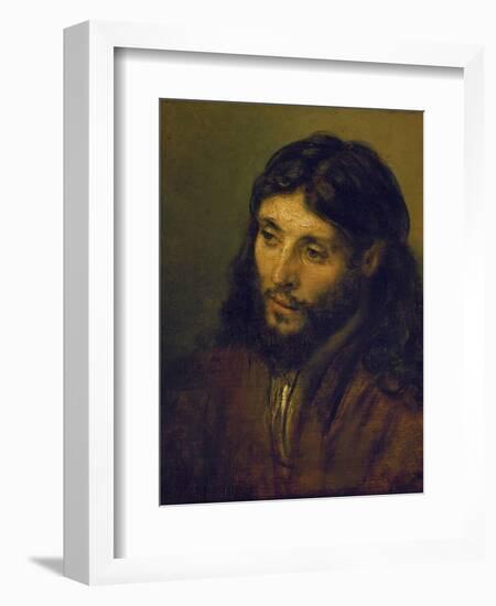 The Head of Christ-Rembrandt van Rijn-Framed Giclee Print