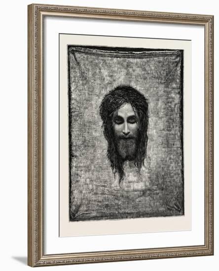 The Head of Christ-null-Framed Giclee Print