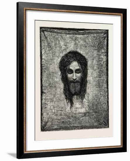 The Head of Christ-null-Framed Giclee Print