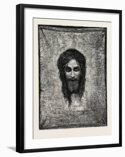 The Head of Christ-null-Framed Giclee Print