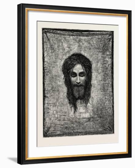 The Head of Christ-null-Framed Giclee Print