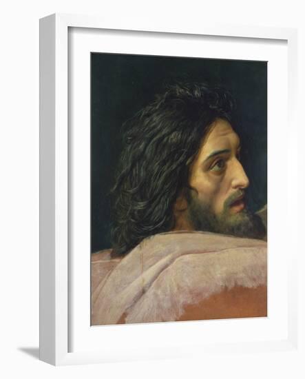 The Head of John the Baptist-Aleksandr Andreevich Ivanov-Framed Giclee Print