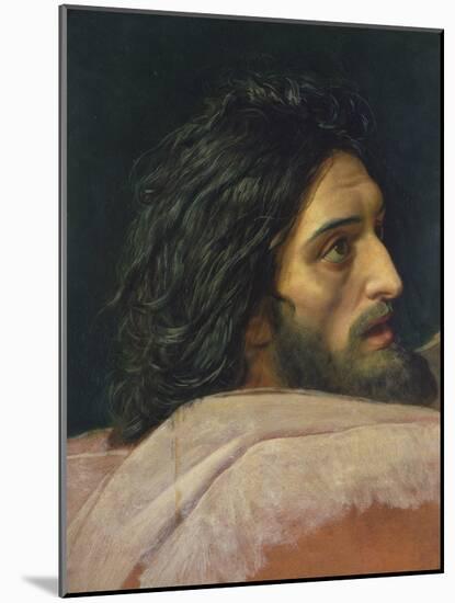 The Head of John the Baptist-Aleksandr Andreevich Ivanov-Mounted Giclee Print