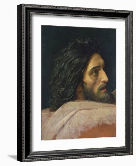 The Head of John the Baptist-Aleksandr Andreevich Ivanov-Framed Giclee Print