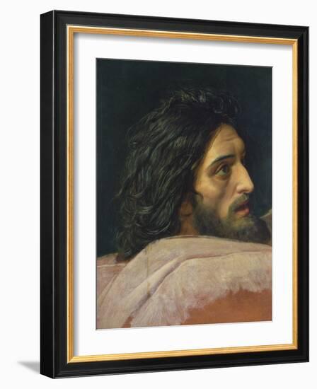 The Head of John the Baptist-Aleksandr Andreevich Ivanov-Framed Giclee Print