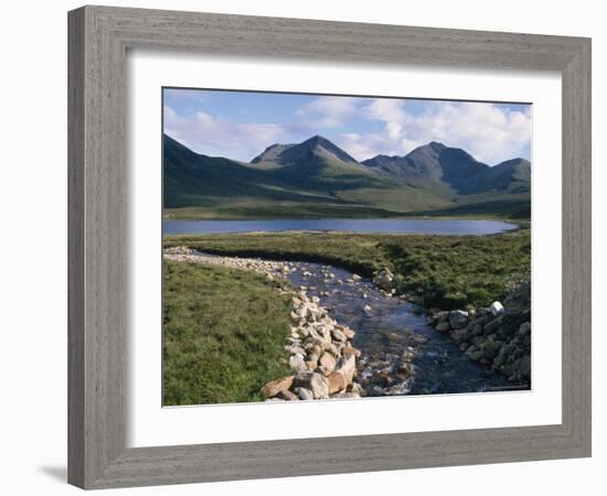 The Head of Loch Ainort, Isle of Skye, Scotland, UK-David Hughes-Framed Photographic Print