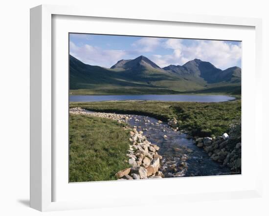 The Head of Loch Ainort, Isle of Skye, Scotland, UK-David Hughes-Framed Photographic Print