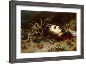 The Head of Medusa-Peter Paul Rubens-Framed Giclee Print