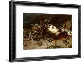 The Head of Medusa-Peter Paul Rubens-Framed Giclee Print
