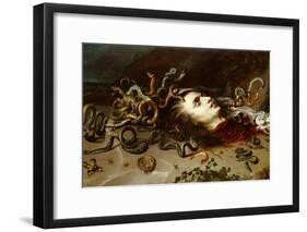 The Head of Medusa-Peter Paul Rubens-Framed Giclee Print