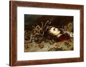The Head of Medusa-Peter Paul Rubens-Framed Giclee Print