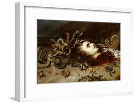 The Head of Medusa-Peter Paul Rubens-Framed Giclee Print