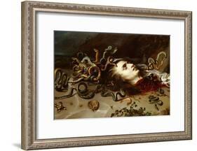 The Head of Medusa-Peter Paul Rubens-Framed Giclee Print